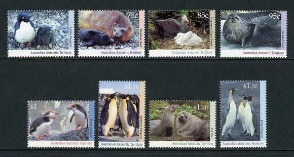 Australian Antarctic Ter Scott #L83-L89 MNH Wildlife FAUNA CV$13+ 420568