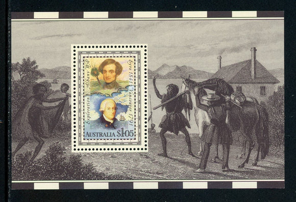 Australia Scott #1226a MNH S/S Explorers CV$2+ 420643