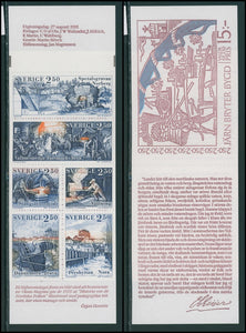 Sweden Scott #1903a MNH BKLT Iron Mining CV$5+ 423889