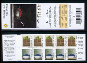 Sweden Scott #2390a MNH BKLT Art by Philip von Schantz Food CV$15+ 423992