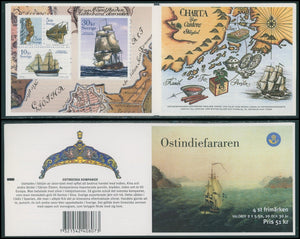 Sweden Scott #2470d MNH BKLT Building of Ship Götheborg CV$17+ 424025