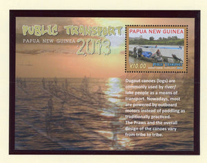 Papua New Guinea Scott #1672 MNH S/S Transport CV$9+ 427445