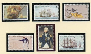 Cayman Islands Scott #923-928 MNH Battle of Trafalgar Ships CV$14+ 427470