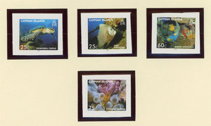 Cayman Islands Scott #968-971 SA Reef Marine Life Fish CV$5+ 427487