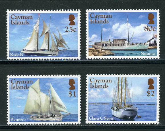 Cayman Islands Scott #1170-1173 MNH Ships Sails CV$10+ 427542
