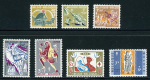 Belgium Scott #B653-B659 MNH Anti-tuberculosis Medical CV$12+ 430095