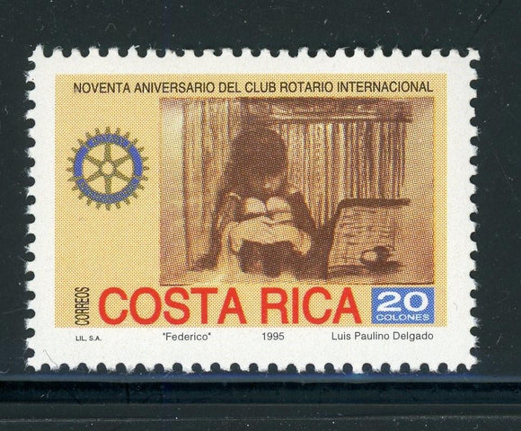 Costa Rica Scott #477 MNH Rotary Int'l $$ 430153