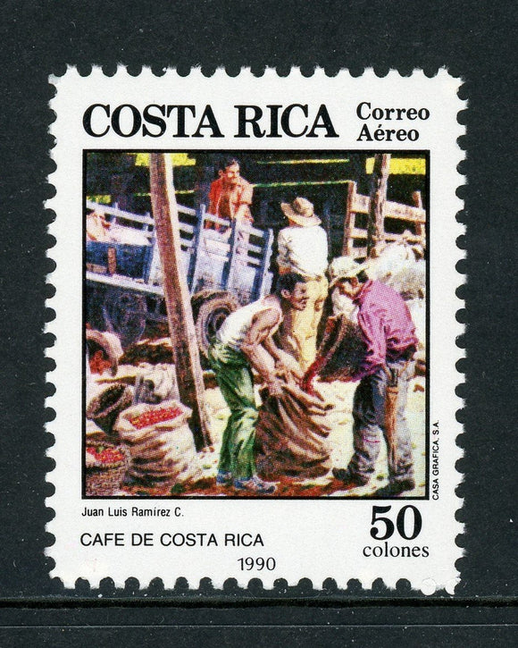 Costa Rica Scott #C917 MNH Bagging Coffee Beans $$ 430167