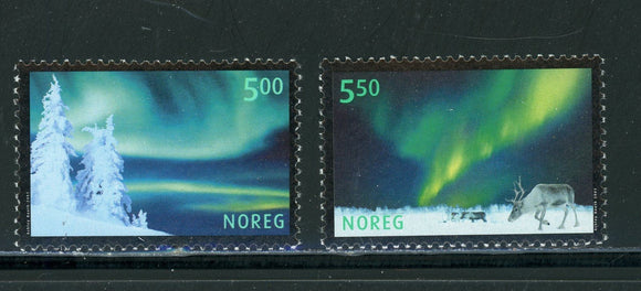 Norway Scott #1318-1319 MNH Aurora Astronomy $$ 430298