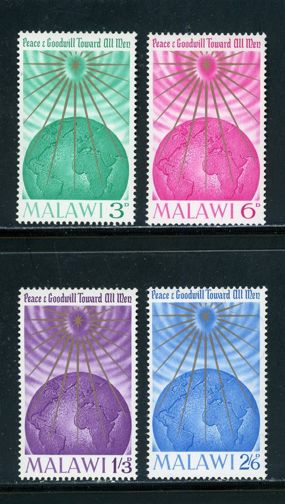 Malawi Scott #18-21 MNH Christmas 1964 $$ 434809