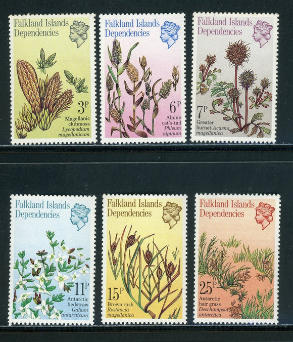 Falkland Islands Scott #1L53-1L58 MNH Plants FLORA $$ 434859