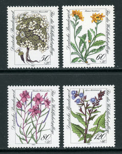 Germany Scott #B611-B614 MNH Flowers FLORA $$ 435123