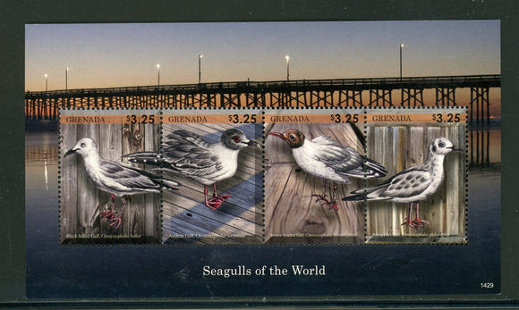Grenada Scott #4012 MNH SHEET Seagulls of the World Birds FAUNA CV$9+ 439407