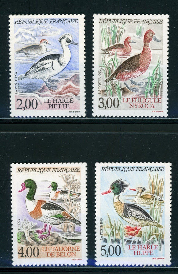 France Scott #2320-2323 MNH Water birds FAUNA CV$6+ 439439