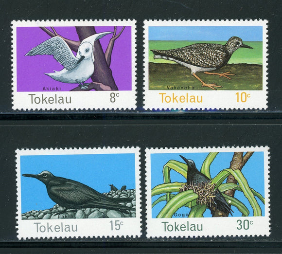 Tokelau Scott #57-60 MNH Birds FAUNA $$ 439458
