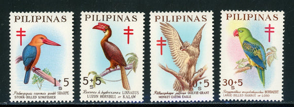 Philippines Scott #B32-B35 MNH Birds FAUNA CV$5+ 439470