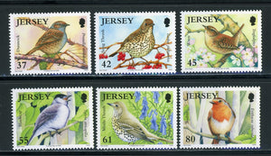 Jersey Scott #1389-1394 MNH Birds FAUNA CV$9+ 439482