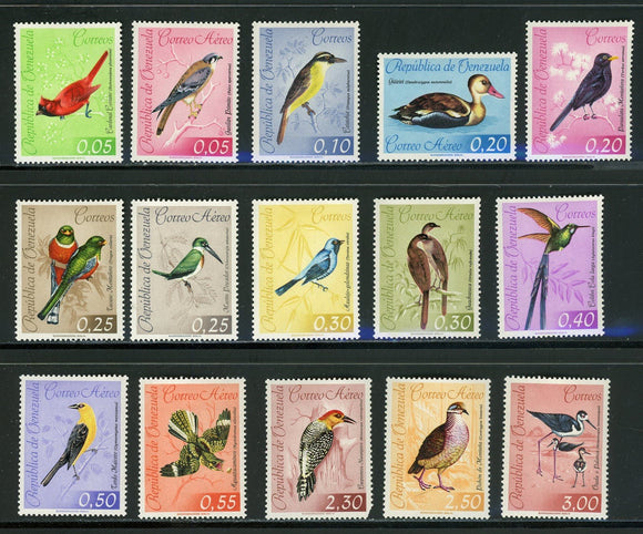 Venezuela Scott #818//C818-1 MNH Birds FAUNA CV$29+ 439522