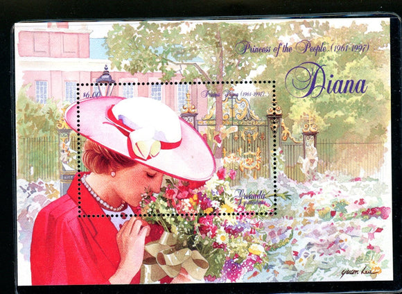 Grenada Grenadines Scott #1999 MNH S/S Princess Diana 1961-1997 $$ 441765