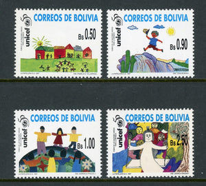 Bolivia Scott #1004-1007 MNH UNICEF CV$6+ 441795