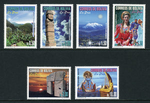 Bolivia Scott #1008-1013 MNH Tourism in LaPaz CV$17+ 441796