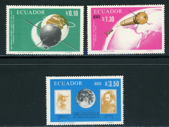 Ecuador Scott #757-757B MNH Conquest of SPACE 441993