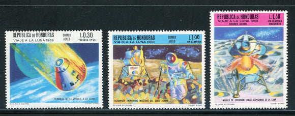 Honduras note after Scott #C458 MNH 1969 Voyage to the Moon $$ 442002