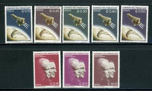 Paraguay Scott #699-706 MNH Manned SPACE Flight CV$10+ 442031