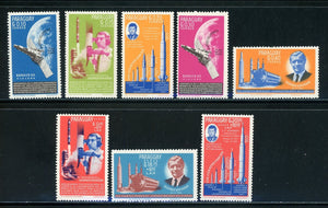 Paraguay Scott #836-843 MNH SPACE Achievements JFK CV$11+ 442073