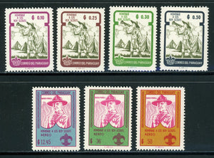 Paraguay Scott #638-645 MNH Scouting in Paraguay CV$15+ 442150