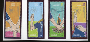 Argentina Scott #B201-B204 MNH Girl Scouts Centenary CV$5+ 442153