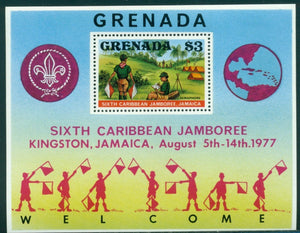 Grenada Scott #812 MNH S/S Kingston Jamboree $$ 442226