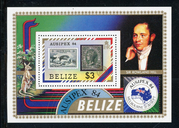 Belize Scott #731 MNH S/S Ausipex '84 Stamp EXPO $$