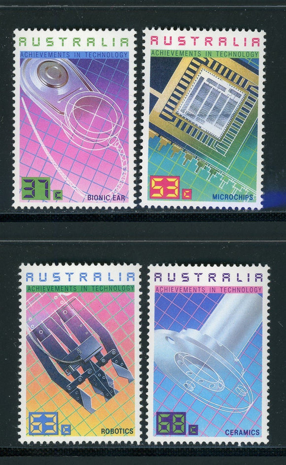 Australia Scott #1036-1039 MNH Achievements in Technology CV$4+ 452193