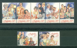 Australia Scott #1044-1046 MNH Christmas 1987 CV$5+ 452199