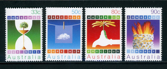 Australia Scott #954-957 MNH Environment CV$4+ 452207