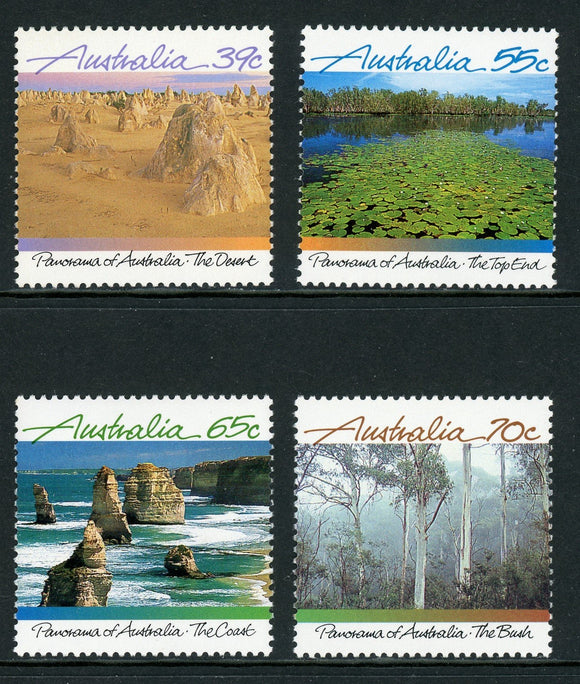 Australia Scott #1098-1101 MNH Panoramic Views TOURISM CV$5+ 452210