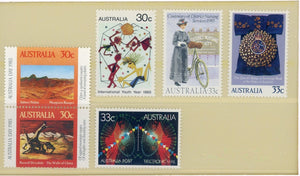 Australia Assortment #1139 MNH 1985 Issues ART NATURE $$ 452224