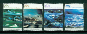 Australian Antarctic Territory Scott #L77-L80 MNH Paintings Nolan CV$5+ 452230