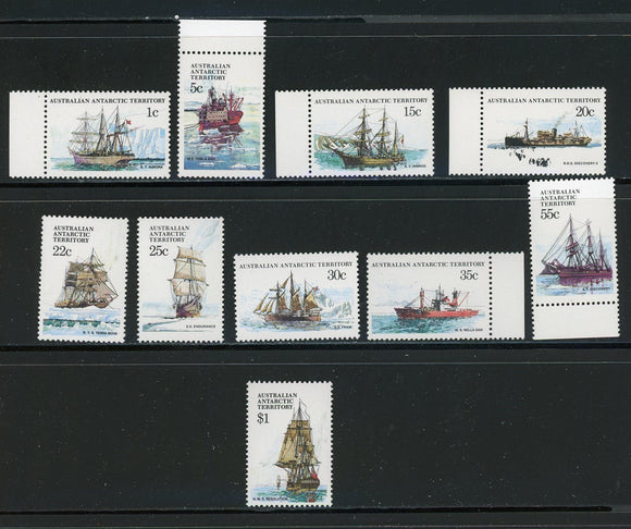 Australian Antarctic Territory Scott L37//L52 MNH Ships $$ 452231