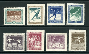 Hungary Scott #B80-B87 MH Scouting 1925 CV$41+ 452403