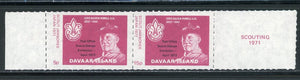 Davaar Island OS #2 MNH PAIR Scout Jamboree Japan $$ 452453