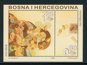 Bosniak Government Scott #372 MNH S/S Millennium $$ 457887