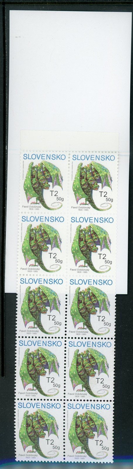 Slovakia Scott #544 MNH BOOKLET Stories by Dobsinsky CV$8+ 463700