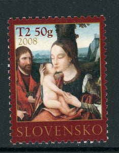 Slovakia Scott #553 MNH Christmas 2008 $$ 463703