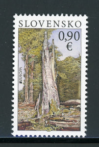 Slovakia Scott #617 MNH Europa 2011 Forests TREES $$ 463726