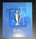 Austria Scott #2161 MNH S/S UEFA Euro 2008 Soccer Championships CV$10+ 463736