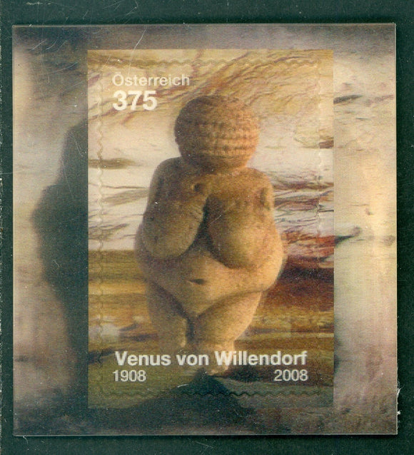 Austria Scott #2168 SA S/S Venus von Willendorf Venus ART 3D Image CV$11+ 463738