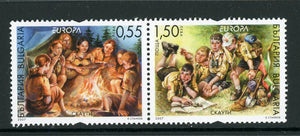 Bulgaria Scott #4427 MNH PAIR Europa Scouting Centenary $$ 463744