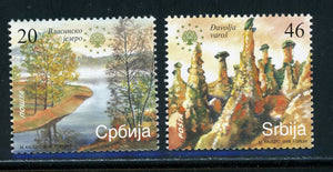 Serbia Scott #433-434 MNH European Nature Protection $$ 463764